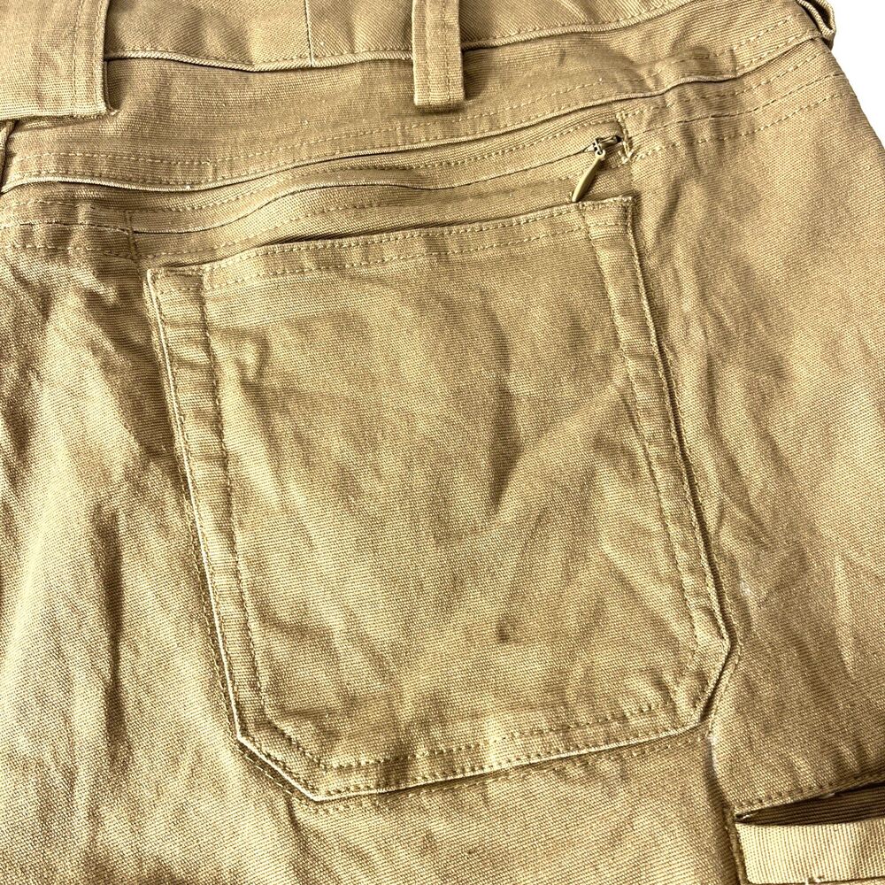 Duluth Trading Womens Curvesetter Carpenter Cargo Pants 12x31 *See Measurements* - Picture 11 of 16
